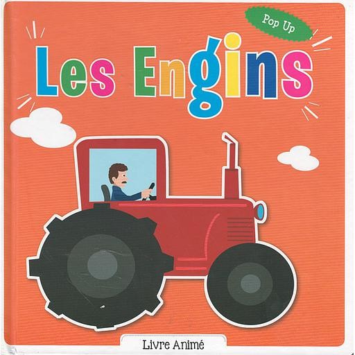 Les Engins Pop up - Book cover - Arabic children’s stories