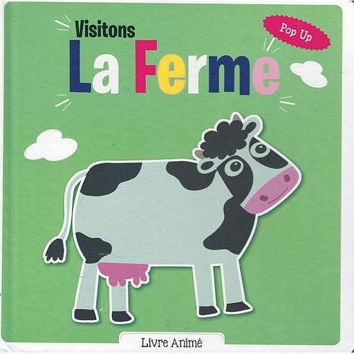 La Ferme Pop up - Book cover - Arabic children’s stories
