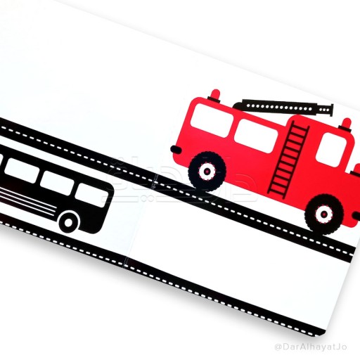 Vehicles - Inside spread - Arabic children’s stories