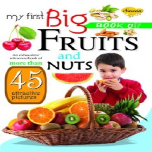 My First Big Book of Fruits and Nuts - Book cover - Arabic children’s stories