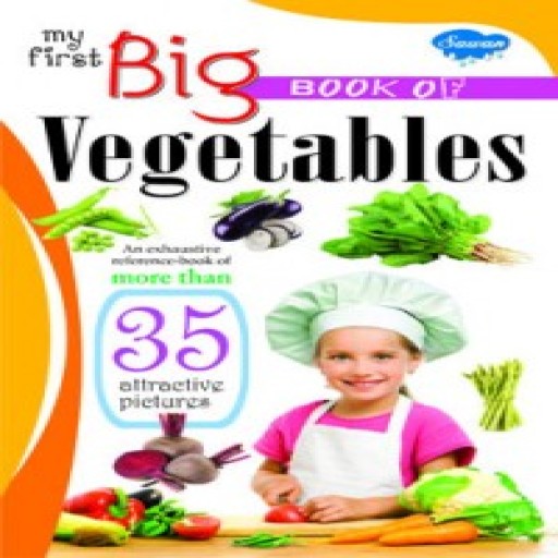 My First Big Book of Vegetables - Book cover - Arabic children’s stories