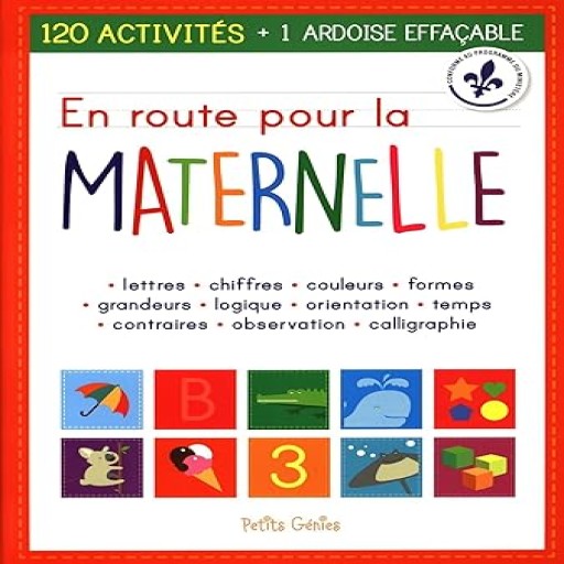 EN ROUTE POUR LA MATERNELLE - Book cover - Arabic children’s stories