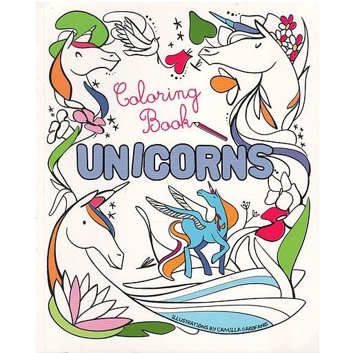 Coloring Book Unicorns - Book cover - Arabic children’s stories