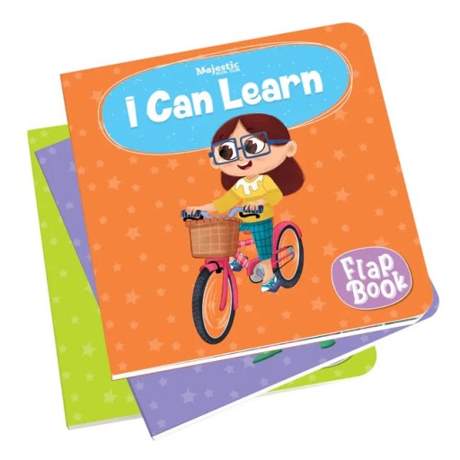 I CAN SERIES 8 FLAP BOOKS SET - Illustration - Arabic children’s stories