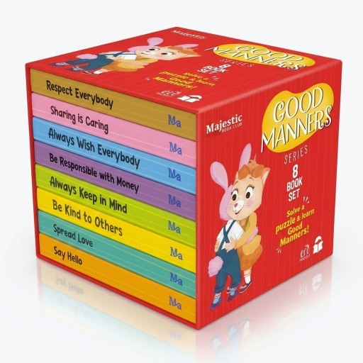 GOOD MANNERS SERIES 8 BOOK SET - Illustration - Arabic children’s stories