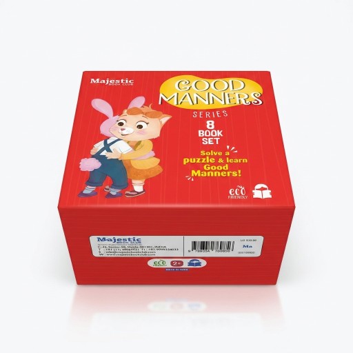 GOOD MANNERS SERIES 8 BOOK SET - Book cover - Arabic children’s stories