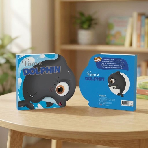 I am a DOLPHIN  - Inside spread - Arabic children’s stories