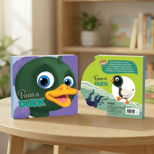I am a DUCK - Book cover - Arabic children’s stories