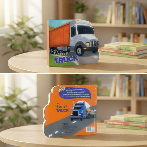 I am a TRUCK - Book cover - Arabic children’s stories