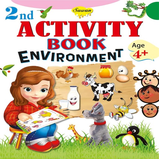 2nd Activity Book Environment 4yrs and above - Book cover - Arabic children’s stories