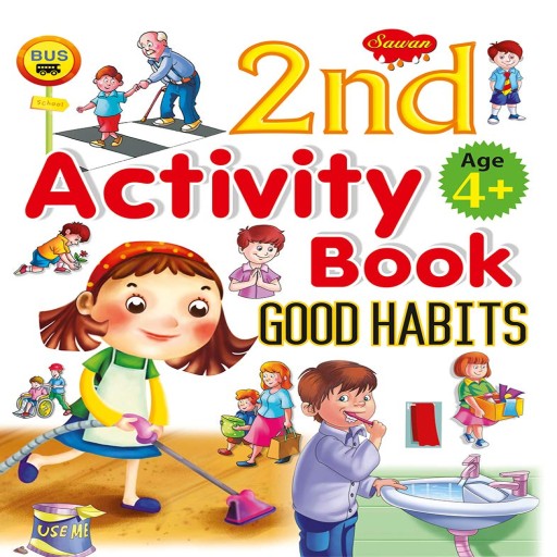2nd Activity Book Good Habit 4yrs and above - Book cover - Arabic children’s stories