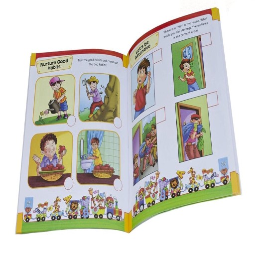 2nd Activity Book Good Habit 4yrs and above - Inside spread - Arabic children’s stories