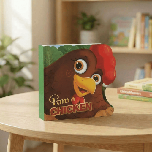I am a Chicken  - Book cover - Arabic children’s stories