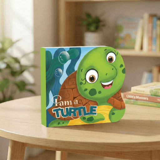 I am a TURTLE - Book cover - Arabic children’s stories