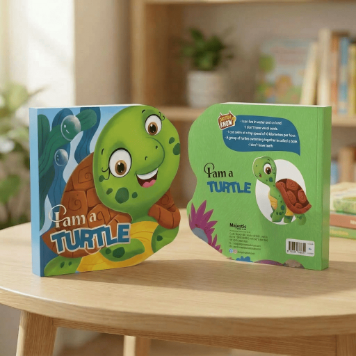 I am a TURTLE - Inside spread - Arabic children’s stories