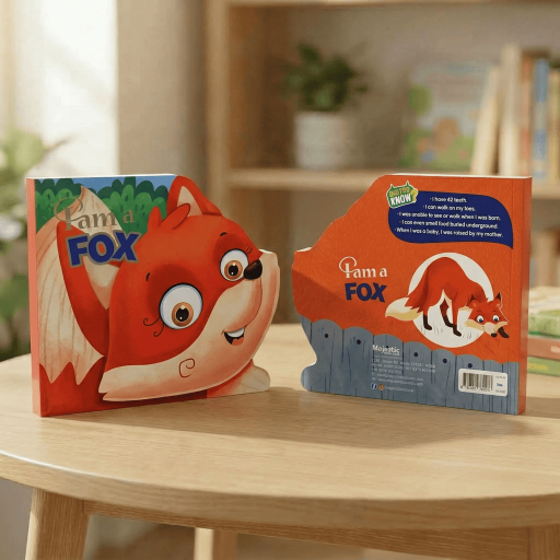 I am a FOX - Book cover - Arabic children’s stories