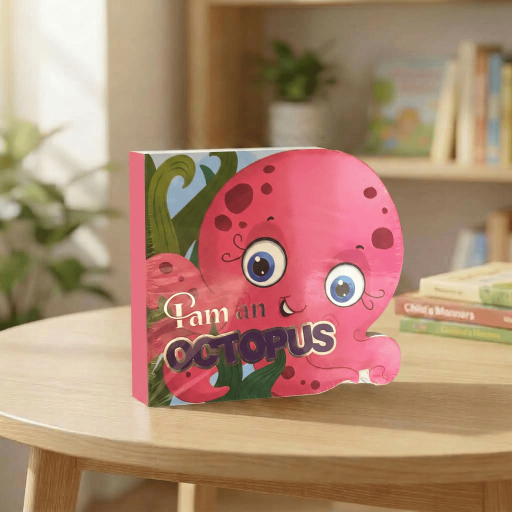I am a OCTOPUS - Book cover - Arabic children’s stories