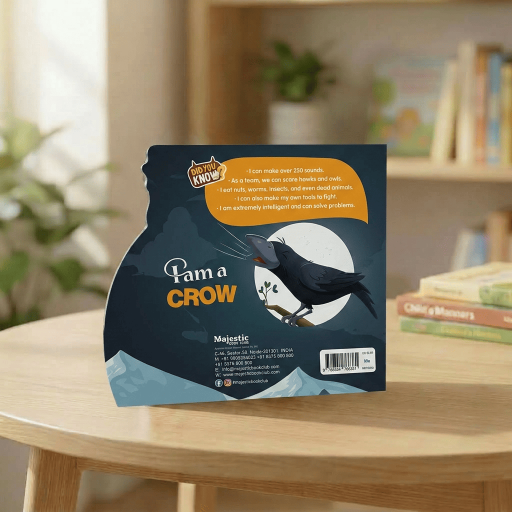 I am a CROW - Inside spread - Arabic children’s stories