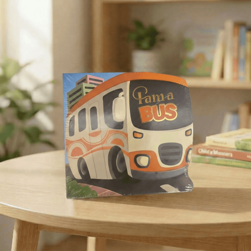 I am a BUS - Book cover - Arabic children’s stories