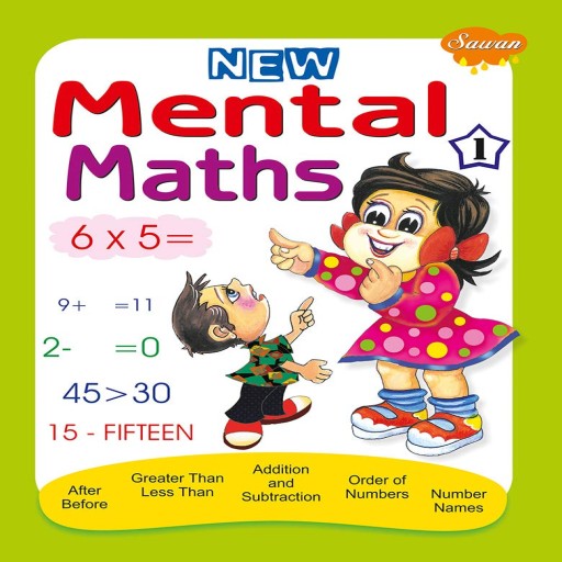 New Mental Maths 1  - Book cover - Arabic children’s stories