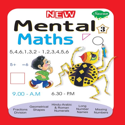 New Mental Maths 3 - Book cover - Arabic children’s stories