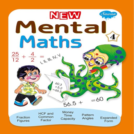 New Mental Maths 4 - Book cover - Arabic children’s stories