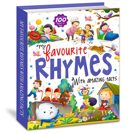 My Favourite Rhymes With Amazing Facts - Book cover - Arabic children’s stories