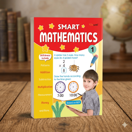 Smart MATHEMATICS 1 - Book cover - Arabic children’s stories