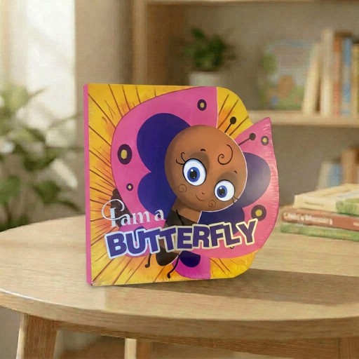 I am a BUTTERFLY - Book cover - Arabic children’s stories