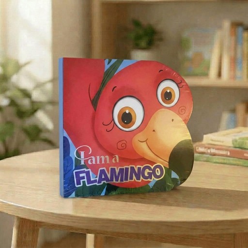 I am a FLAMINGO - Book cover - Arabic children’s stories