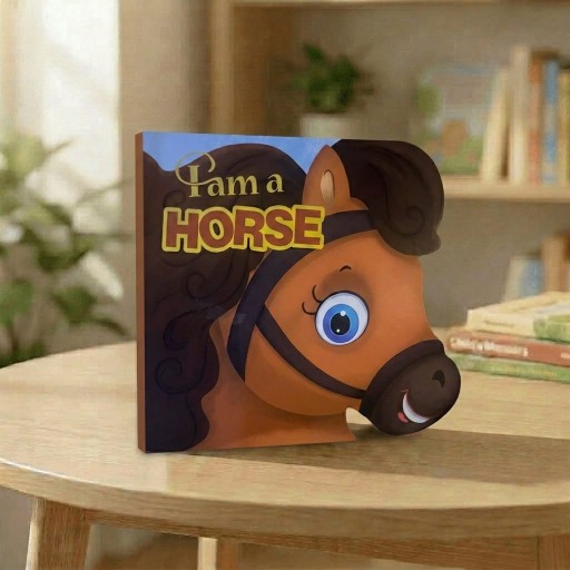 I am a HORSE - Book cover - Arabic children’s stories