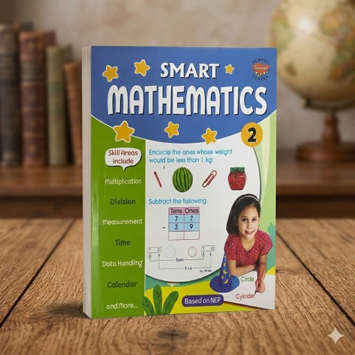 Smart MATHEMATICS 2 - Book cover - Arabic children’s stories
