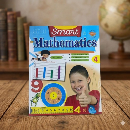 Smart MATHEMATICS 4 - Book cover - Arabic children’s stories