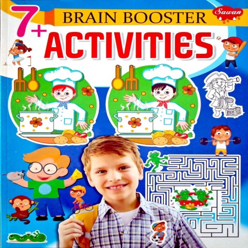 Brain Booster Activities 7 - Book cover - Arabic children’s stories