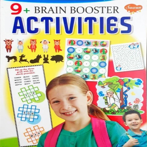 Brain Booster Activities 9 - Book cover - Arabic children’s stories