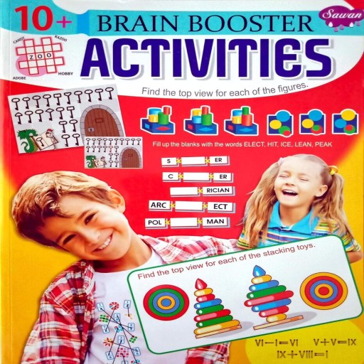 Brain Booster Activities 10 - Book cover - Arabic children’s stories