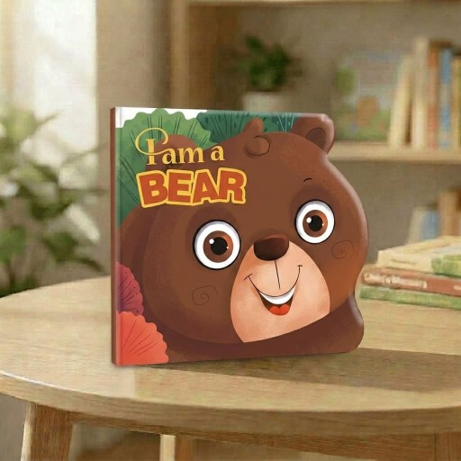 I am a BEAR - Book cover - Arabic children’s stories