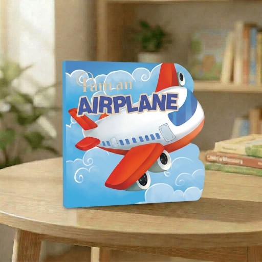 I am an AIRPLANE - Book cover - Arabic children’s stories
