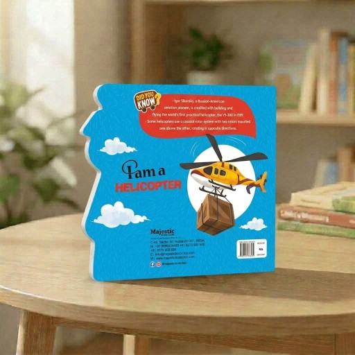 I am a HELICOPTER - Inside spread - Arabic children’s stories