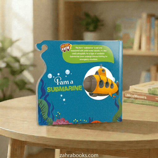 I am a SUBMARINE - Inside spread - Arabic children’s stories