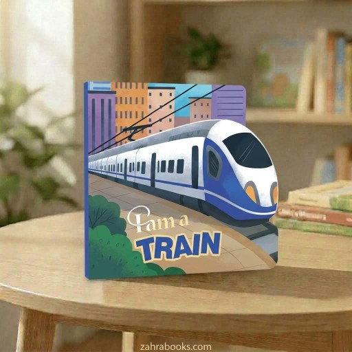 I am a TRAIN - Book cover - Arabic children’s stories