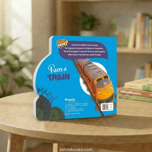 I am a TRAIN - Inside spread - Arabic children’s stories