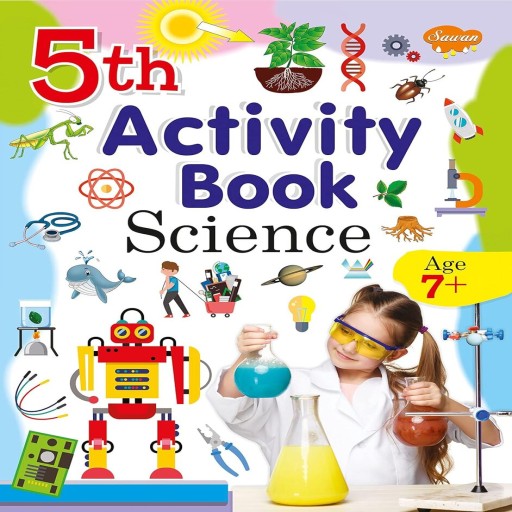 5th Activity Book Science Age 7 - Book cover - Arabic children’s stories
