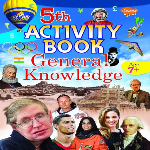 5th Activity Book General Knowledge Age 7 - Book cover - Arabic children’s stories