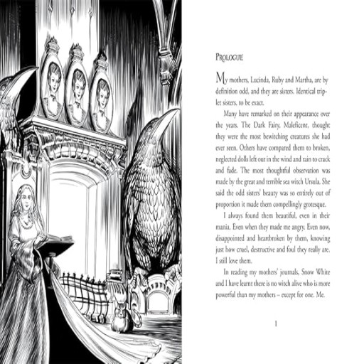 The Odd Sisters - Inside spread - Arabic children’s stories